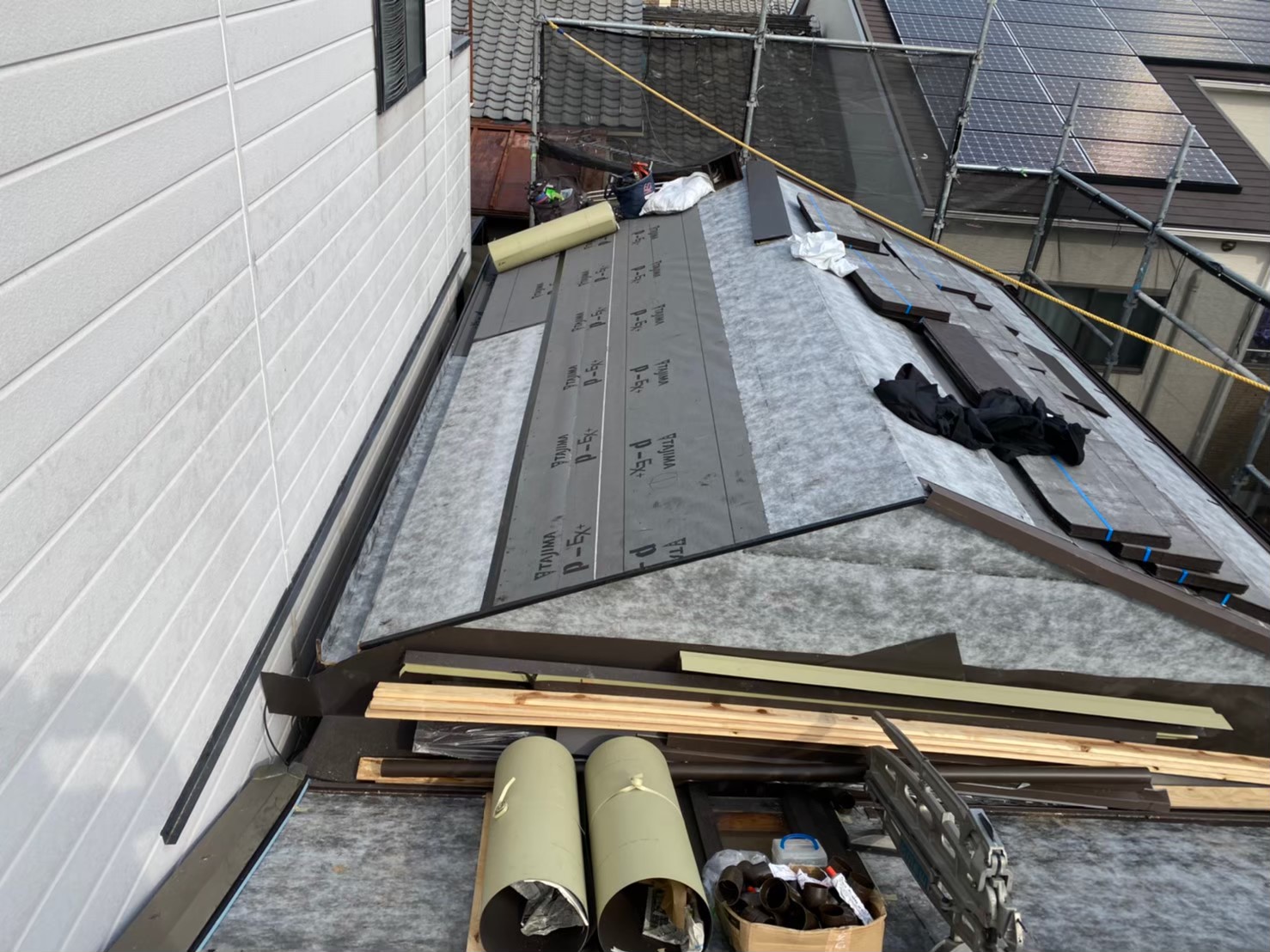 コロニアルクァッド準備